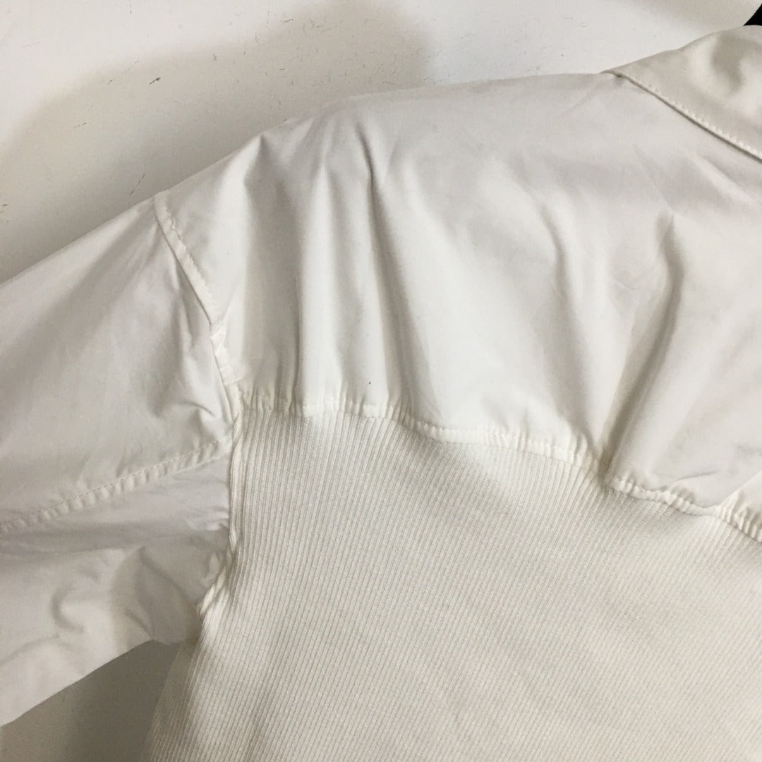 AW Simple Embroidery Slim Fit Long Sleeve Shirt
