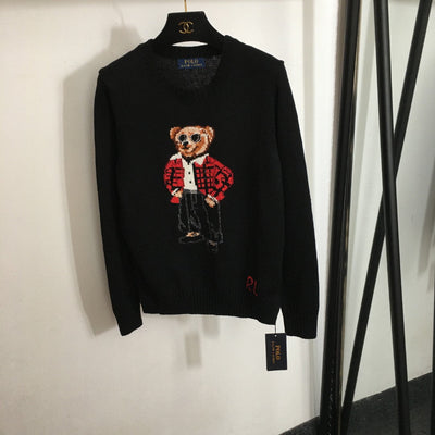 Ralph Lauren* Bear jacquard sweater