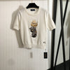 Ralph Lauren* Bear Embroidered Short Sleeve Sweater