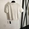 Ralph Lauren* Bear Embroidered Short Sleeve Sweater