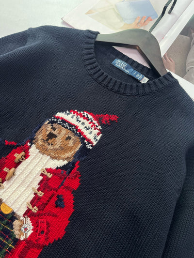 Ralph Lauren* Bear jacquard sweater