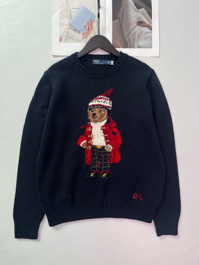 Ralph Lauren* Bear jacquard sweater