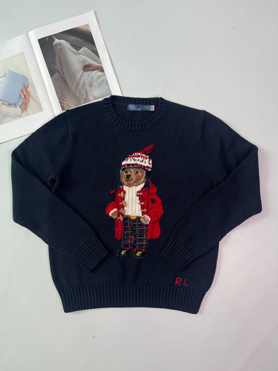 Ralph Lauren* Bear jacquard sweater