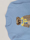 Ralph Laur* bear embroidered sweater