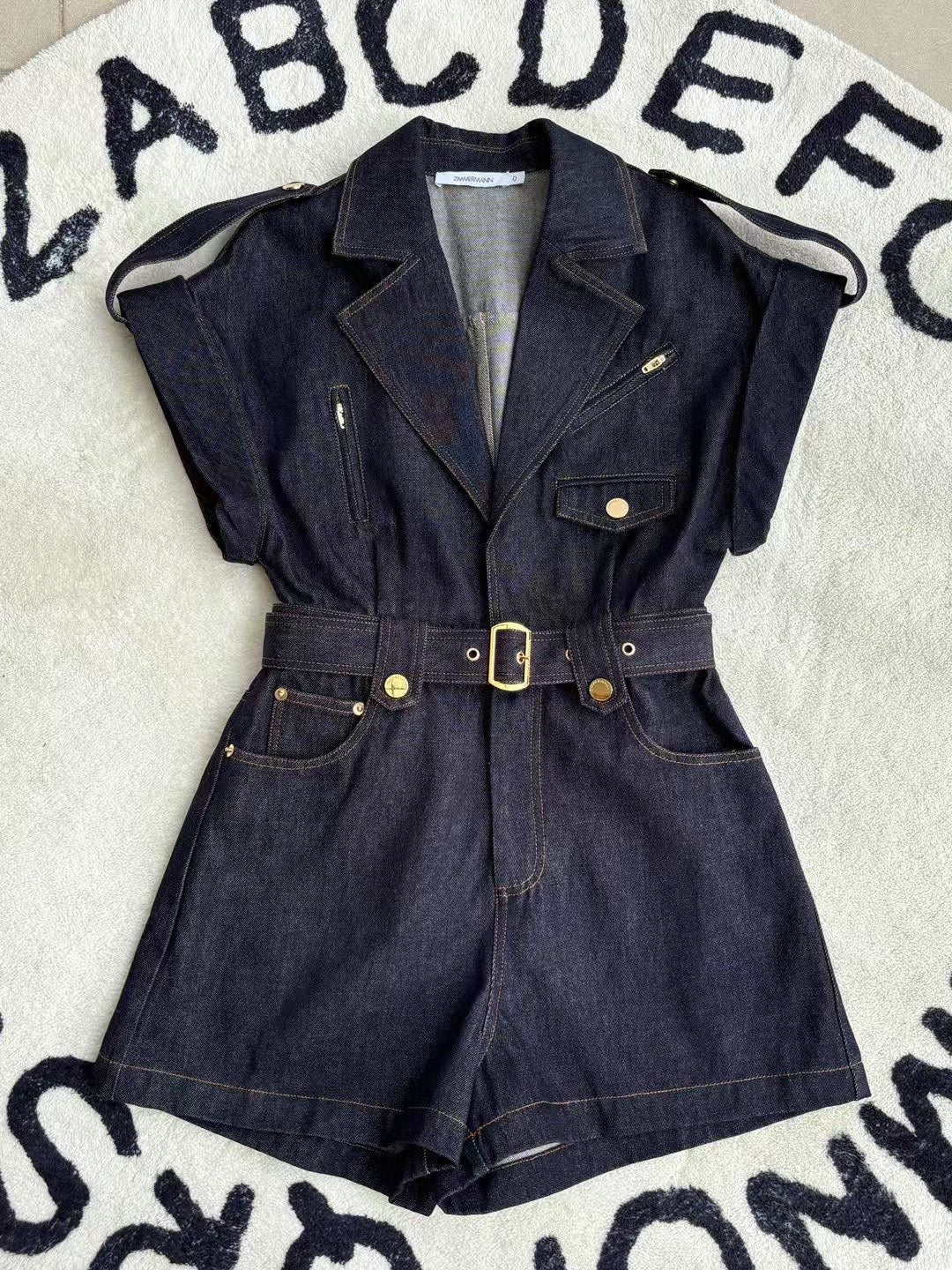 ZIMMERM* 25SSDENIM JUMPSUIT