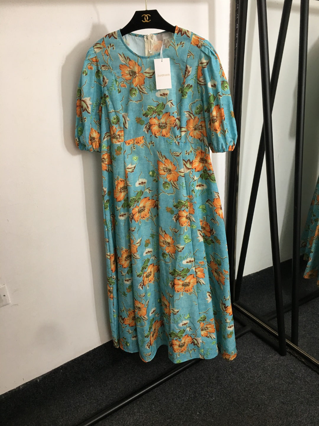 ZIM*Puff Short Sleeve Dress