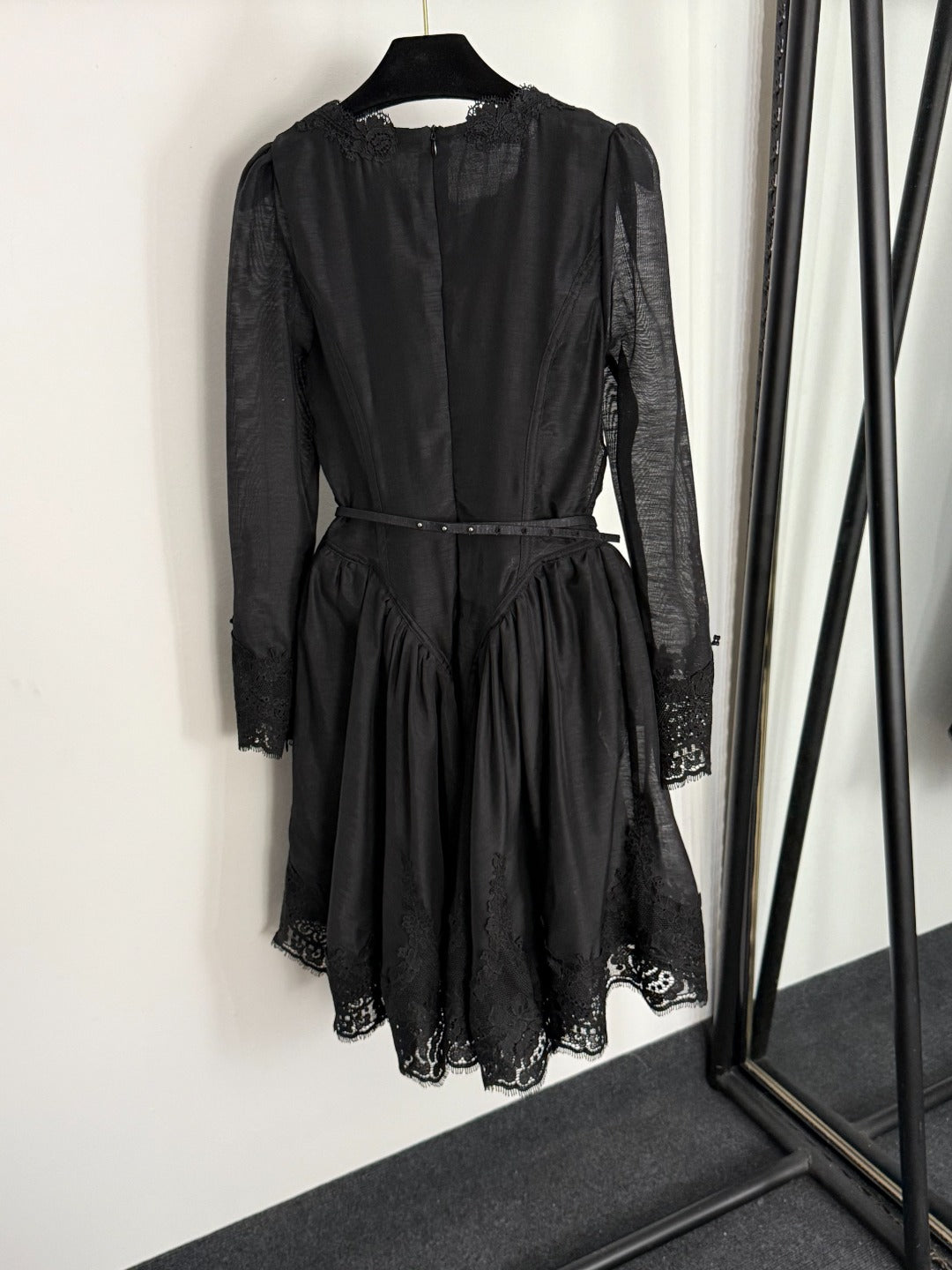 ZIM* Similar patchwork bow waist dress