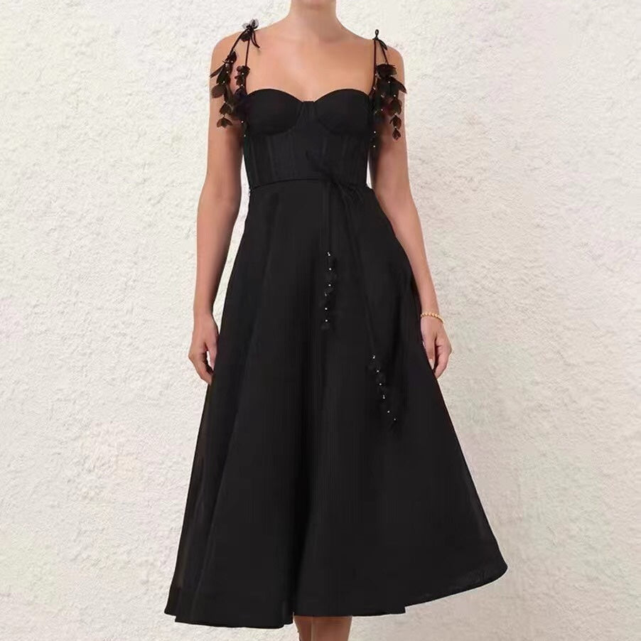 ZIM* Petal Strapless Slip Dress