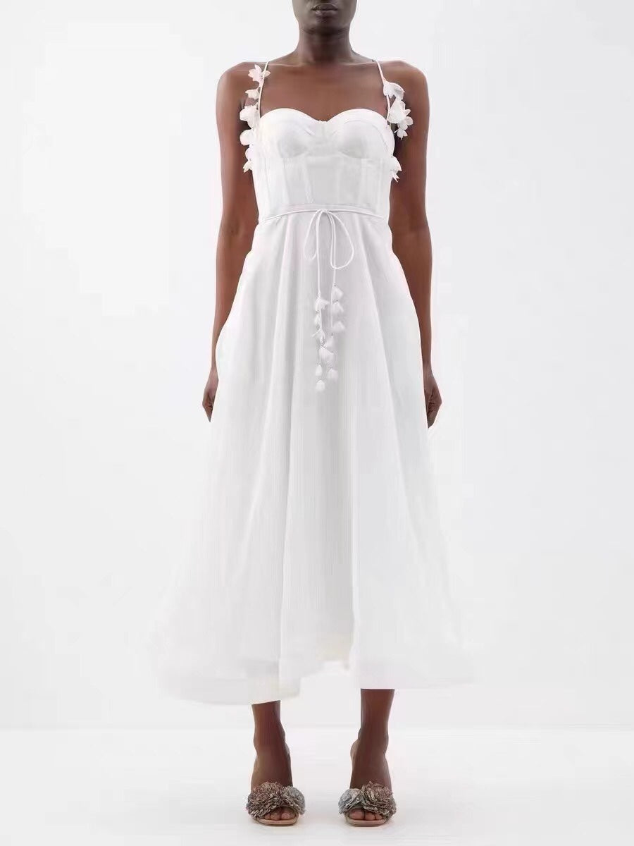 ZIM* Petal Strapless Slip Dress