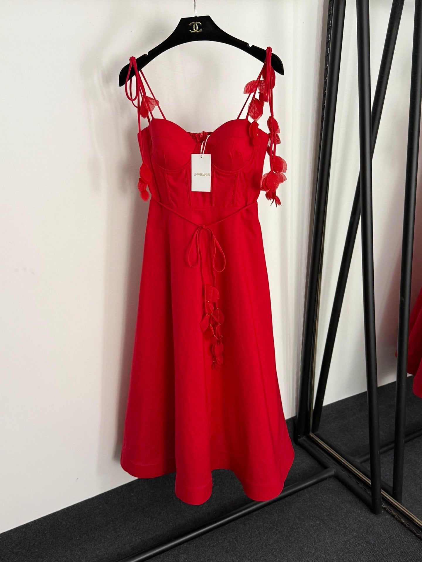 ZIM* Petal Strapless Slip Dress