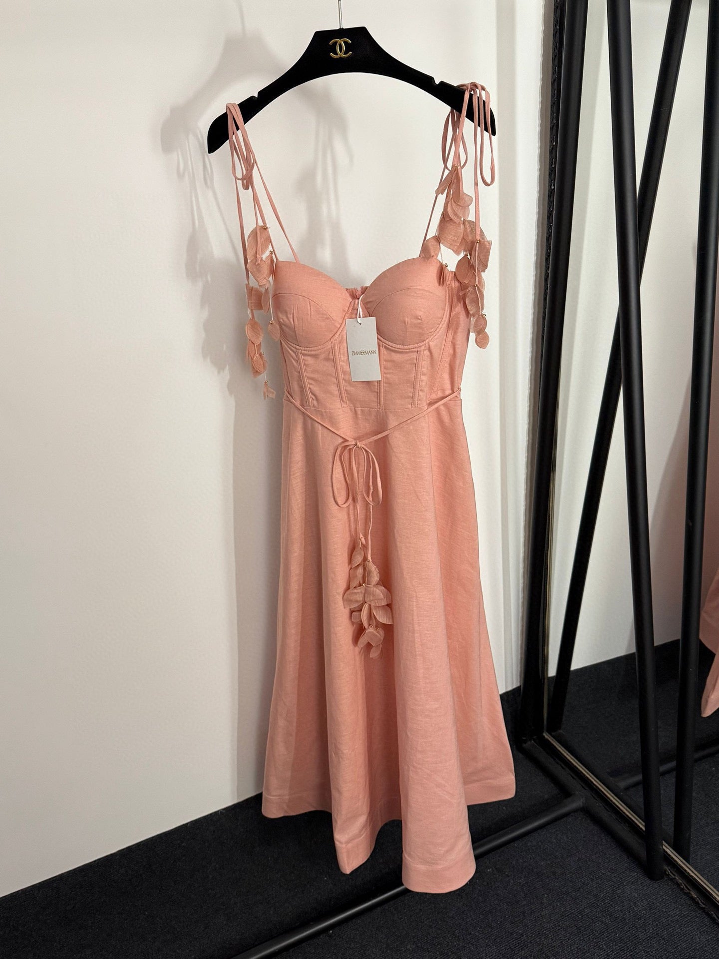 ZIM* Petal Strapless Slip Dress
