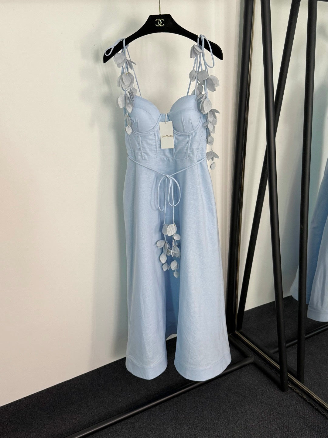 ZIM* Petal Strapless Slip Dress