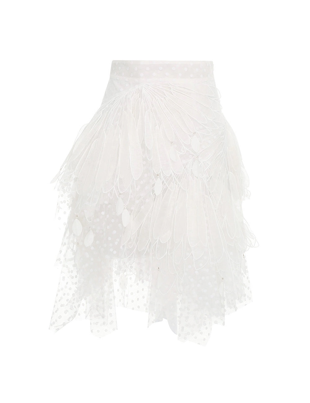 ZIM* 25SS Feather Skirt