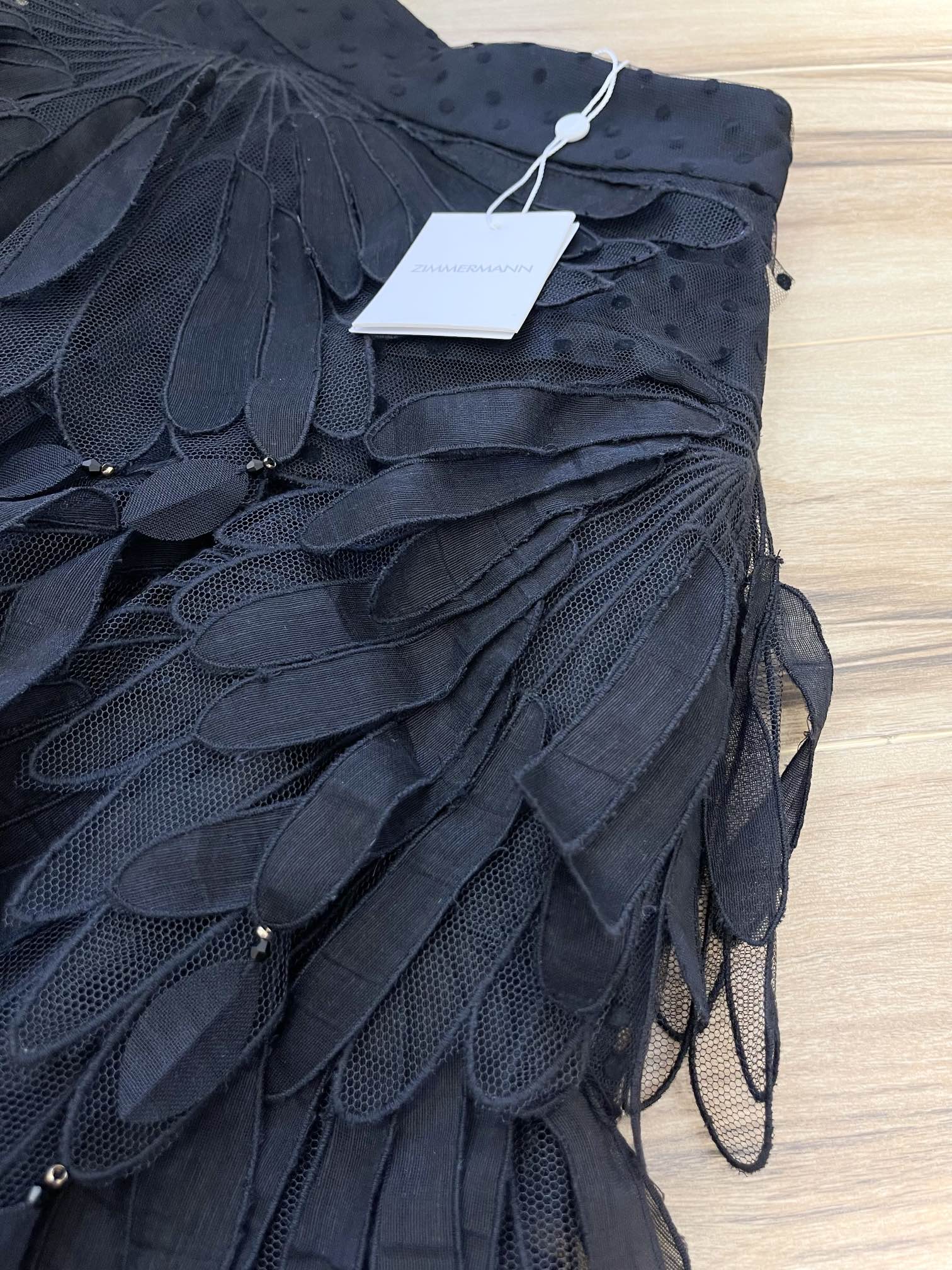 ZIM* 25SS Feather Skirt