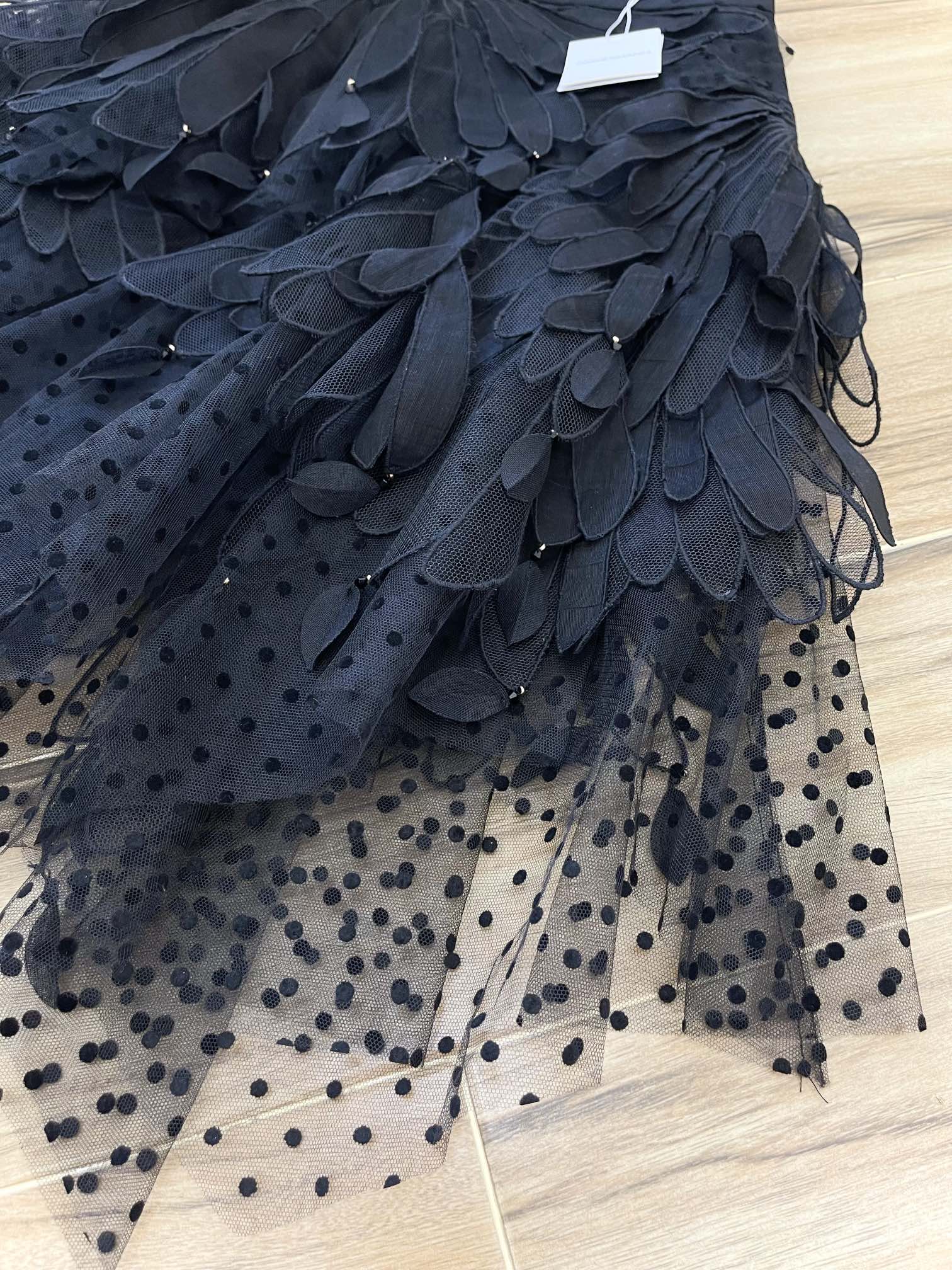 ZIM* 25SS Feather Skirt