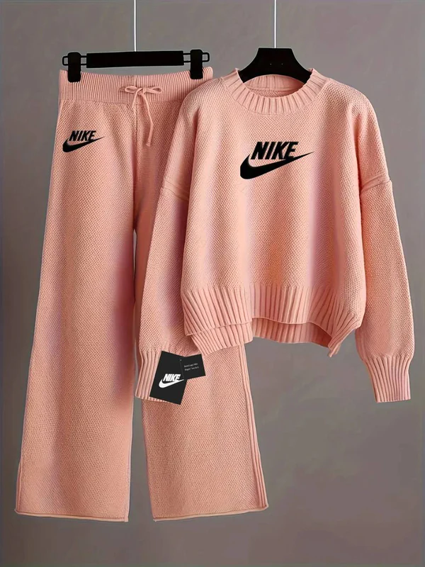 Autumn Knitted Tracksuit