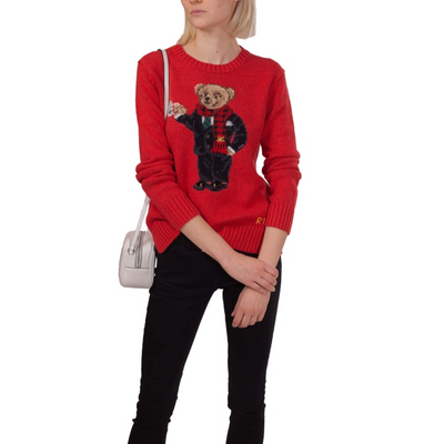 Ralph Lauren* Bear jacquard sweater