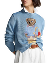 Ralph Lauren* Bear jacquard sweater