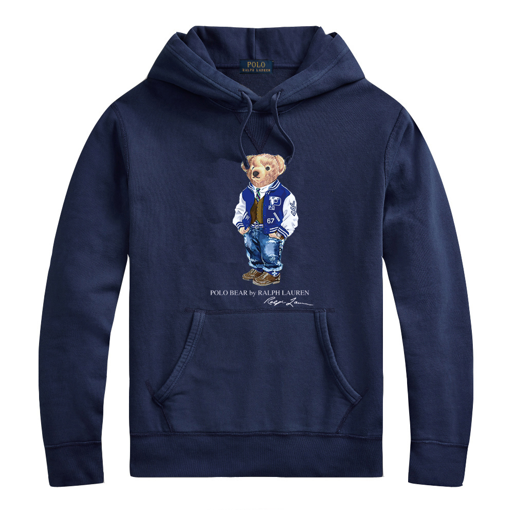 Ralph Laur* Bear Hoodie (Velvet)