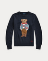 Ralph Laur* bear embroidered sweater