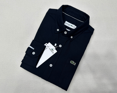 Lacost* Oxford long-sleeved shirt