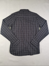 Lacost* cotton check long-sleeved shirt