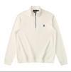 POLO stand collar cotton pullover