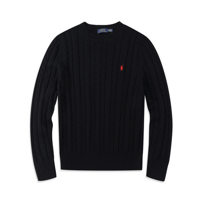 Ralph Laur* Crew Neck (Wool) Sweater