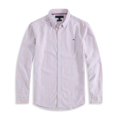 Tommy Hilfige* cotton striped long-sleeved shirt