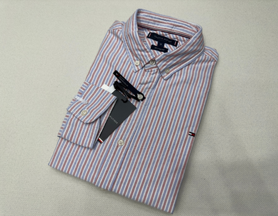 Tommy Hilfige* cotton striped long-sleeved shirt