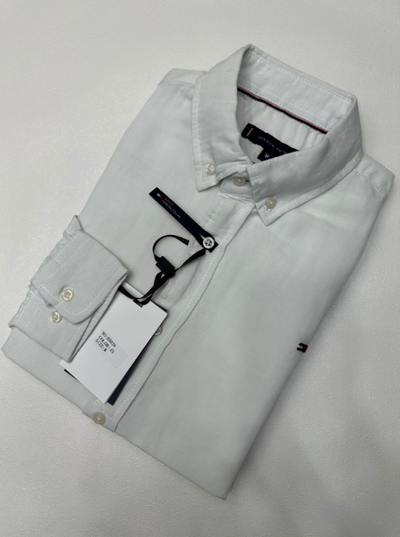 Tommy Hilfiger* (Linen) Long Sleeve Shirt