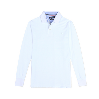 Tommy Hilfiger* Cotton Long Sleeve Polo Shirt