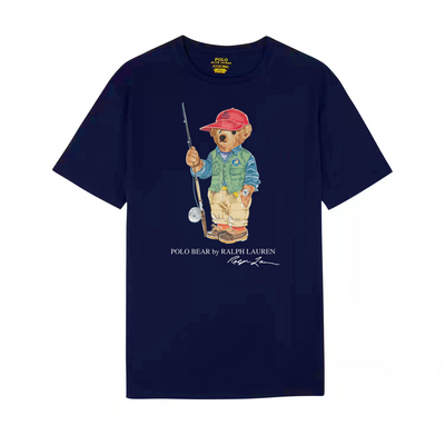 Ralph Laur* Bear Print T-Shirt