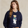 Ralph Lauren* Bear Crewneck Sweatshirt (Velvet)