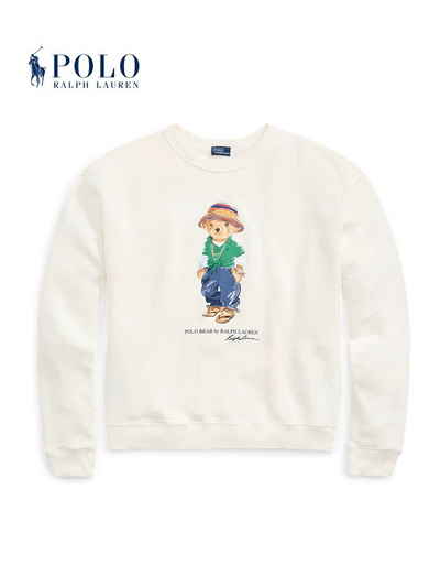 Ralph Lauren* Bear Crewneck Sweatshirt (Velvet)