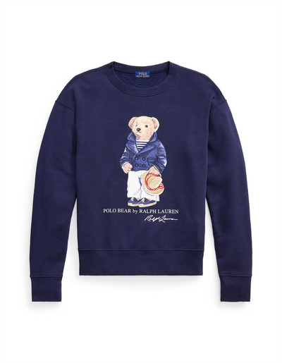 Ralph Lauren* Bear Crewneck Sweatshirt (Velvet)