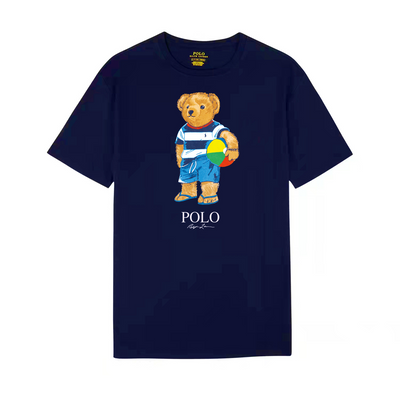 Ralph Laur* Bear Print T-Shirt