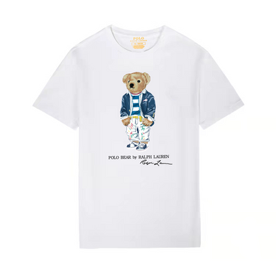 Ralph Laur* Bear Print T-Shirt