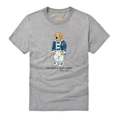 Ralph Laur* Bear Print T-Shirt