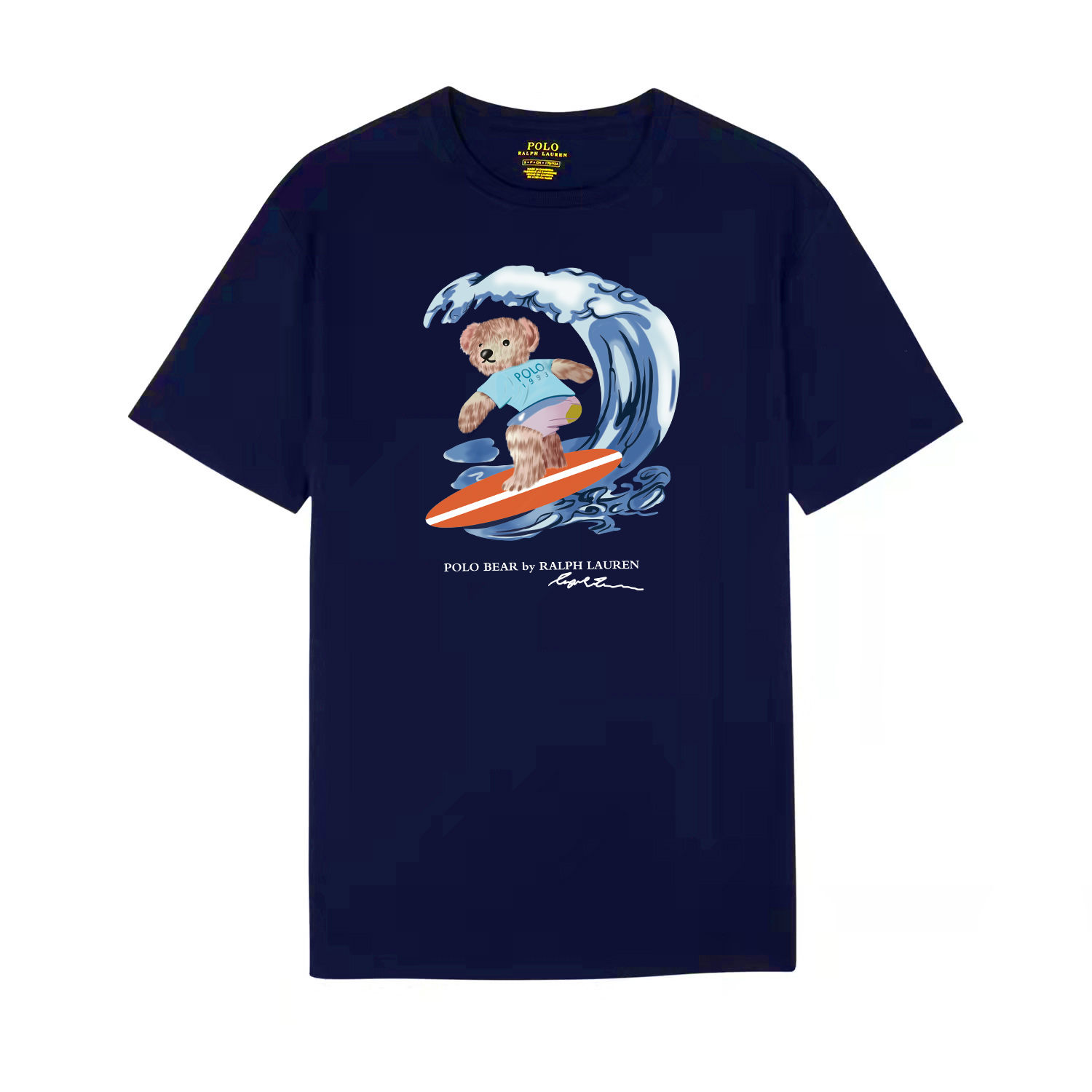 Ralph Laur* Bear Print T-Shirt
