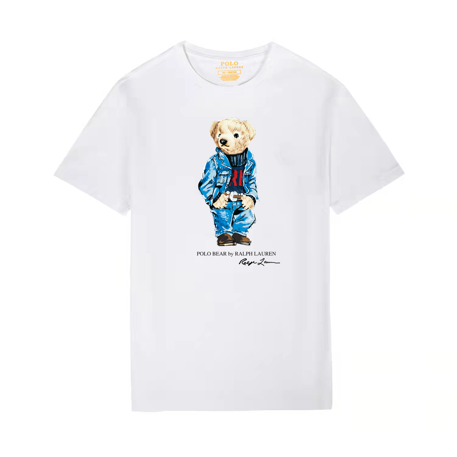 Ralph Laur* Bear Print T-Shirt