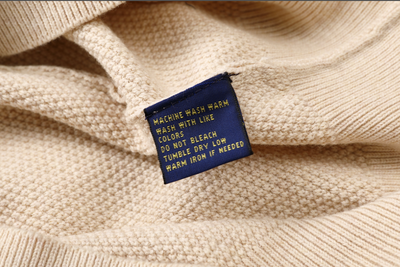 Ralph Laur* Quarter Zip Wool Sweater