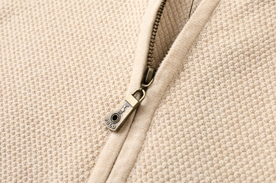 Ralph Laur* Quarter Zip Wool Sweater