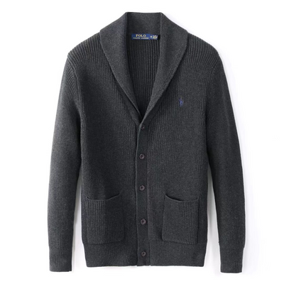 Ralph Laur* Heavyweight wool-knit coat