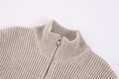 Ralph Laur* wool zip-up sweater