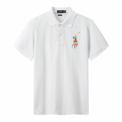 Ralph Laur* Colorful Embroidered Polo Shirt