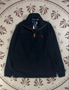 Ralph Lauren* Quarter Zip Sweatshirt （Cotton）