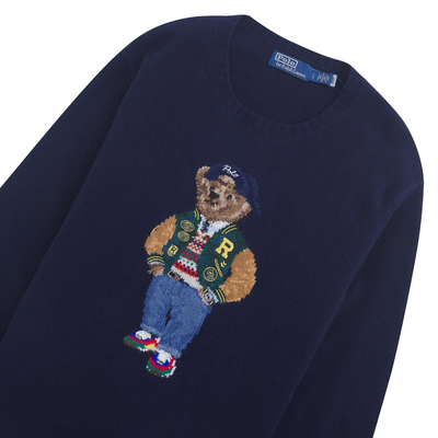 Ralph Lauren* Bear Wool Sweater