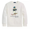 Ralph Laur* Bear Crewneck Sweatshirt