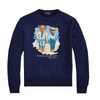 Ralph Laur* Bear Crewneck Sweatshirt